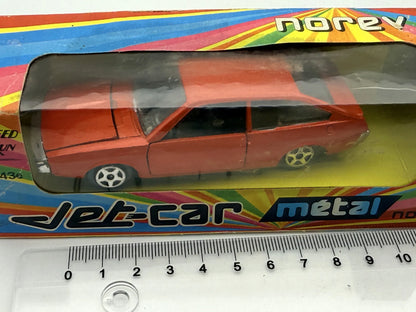 RENAULT 15 TS Jet Car Norev 1971 Czerwony 1:43 Made in France – zdjęcie 5