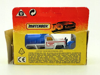 69 MAINTENANCE TRUCK, Matchbox, Resoraki, Die cast 11169.20, Biały, 1:64 – zdjęcie 5
