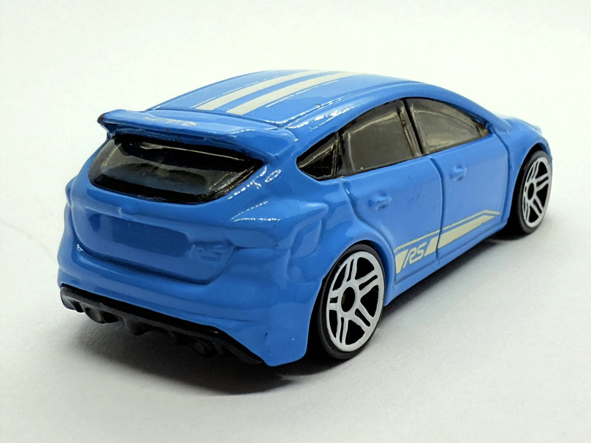 Ford Focus Rs Mainline Hot Wheels 2016 Niebieski 1:72 – zdjęcie 5