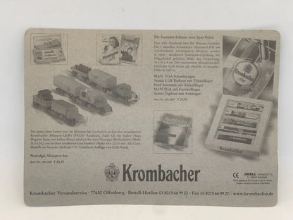 MAN Tga Grell 1:87 Krombacher Blister Biały – zdjęcie 5