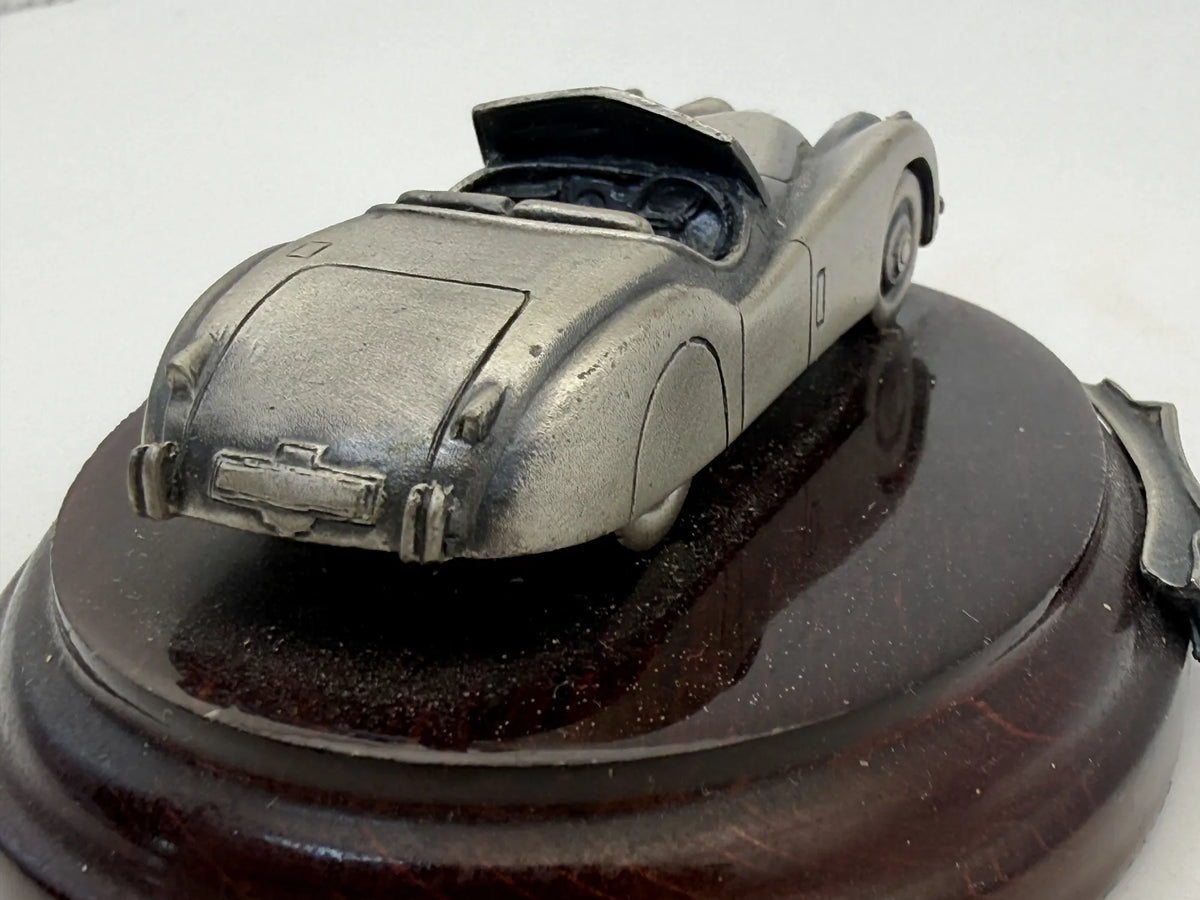 Jaguar XK 120 Mark Models Ltd Craftsman Studio Srebrny 1:64 Hand Crafted – zdjęcie 5