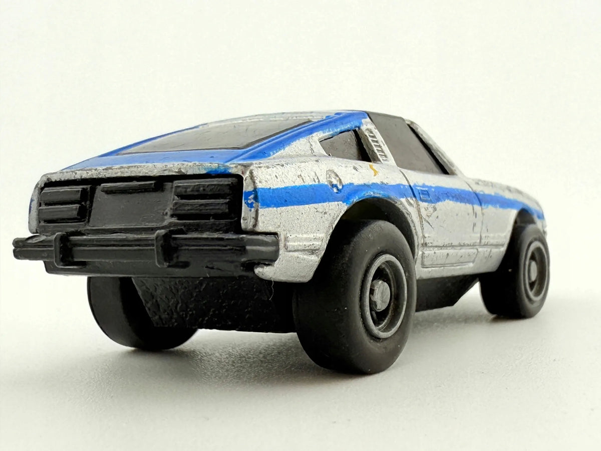 Datsun 280-ZX Zee Toys '80 Srebrny 1:64 Vintage Model – zdjęcie 5