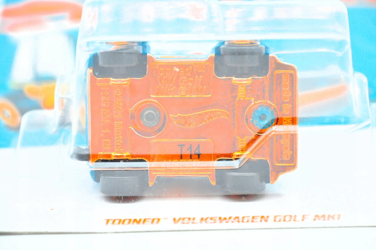 TOONED VOLKSWAGEN GOLF MK1 Hot Wheels 2023 Niebieski 1:64 – zdjęcie 5