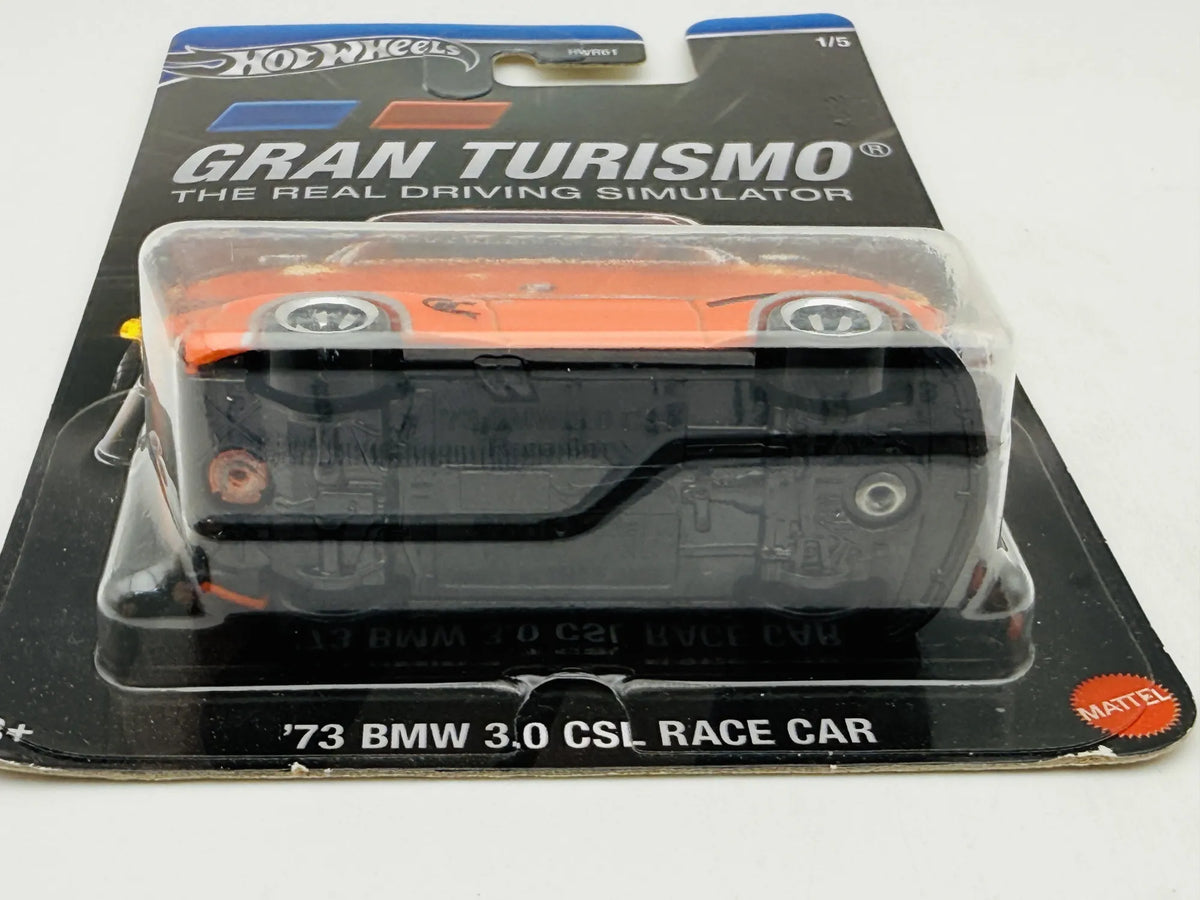 BMW 3.0 Csl Race Car Hot Wheels 2022 GRAN TURISMO 1:64 GT Blister – zdjęcie 5