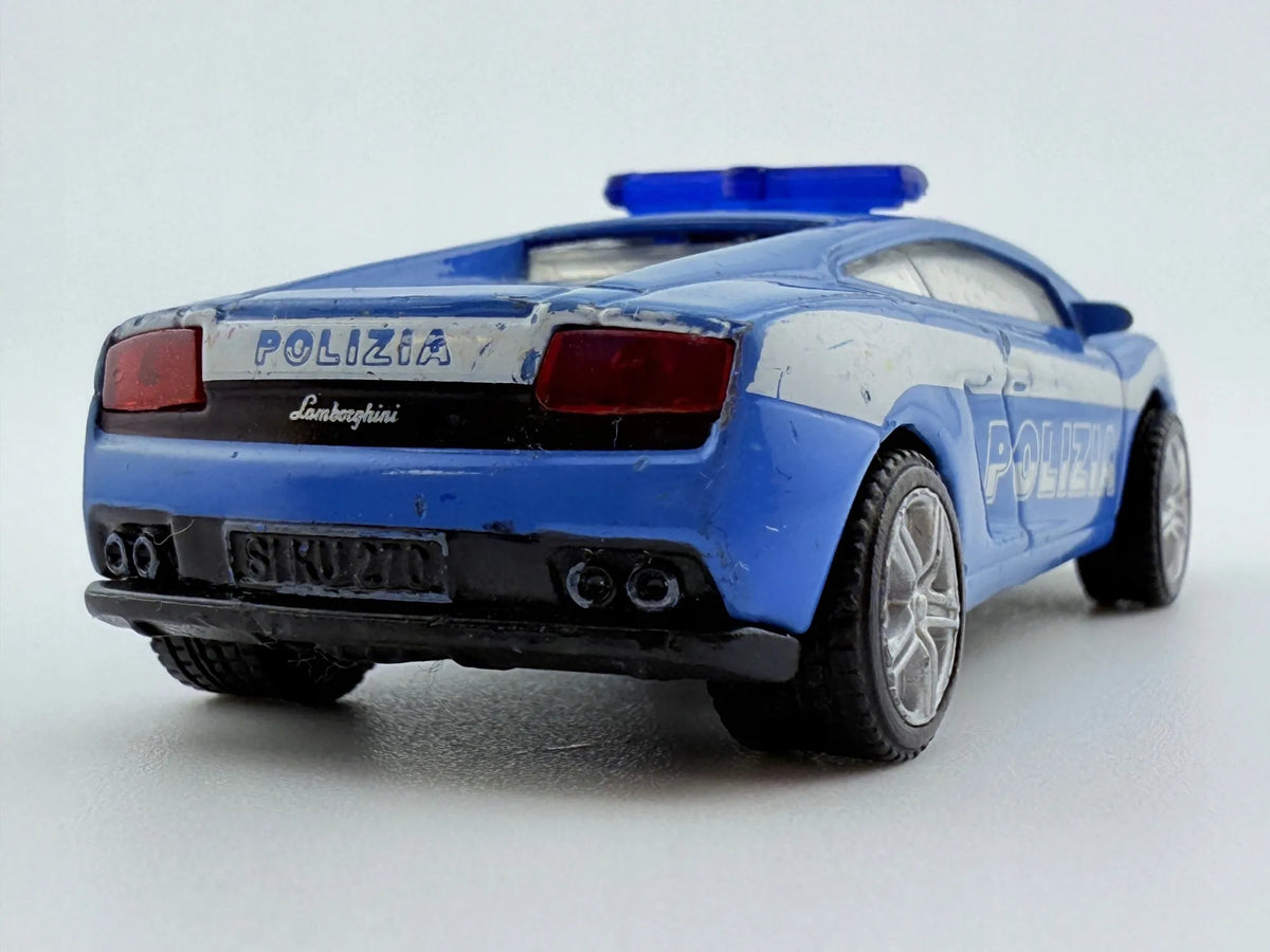 Lamborghini Gallardo Policja SIKU Niebieski 1:64 – zdjęcie 5