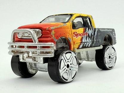 Ford F-Series Tonka Czerwono-Żółto-Czarna 1:64 – zdjęcie 5