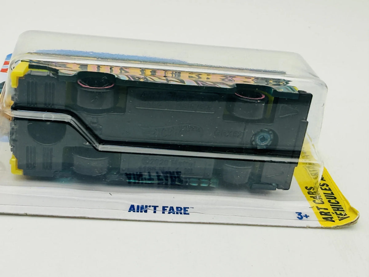 Ain't Fare Hot Wheels 2025 HW ART CARS 1:64 Food Truck Blister Czarny – zdjęcie 5