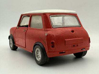 MINI COOPER VINTAGE MODEL (18 CM) Schuco Czerwony 1:16 – zdjęcie 5