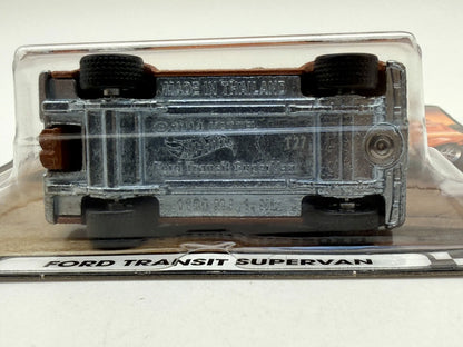 FORD TRANSIT SUPERVAN Premium Hot Wheels 2020 Pomarańczowy 1:64 – zdjęcie 5