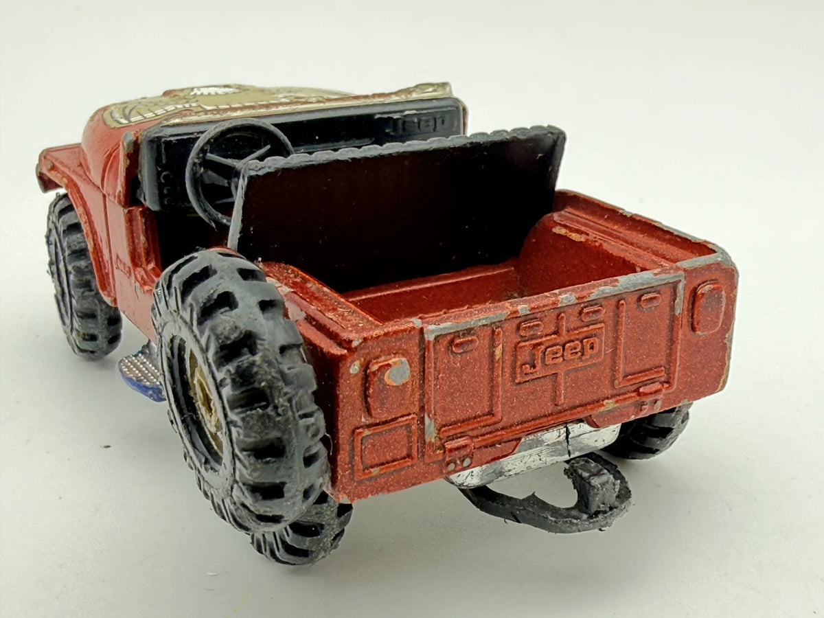 JEEP CJ-5, Corgi, Made in Great Britain, Die cast 72, Czerwony, 1:43 – zdjęcie 5
