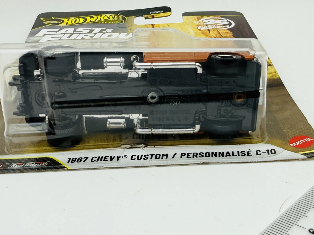 1967 Chevy Custom C-10 Hot Wheels 2026 Fast & Furious 1:64 Pickup Blister – zdjęcie 5