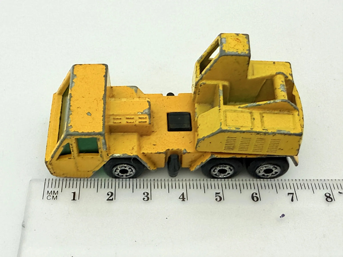 Crane Truck Matchbox 1978 Żółty 1:64 Made in England – zdjęcie 5