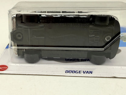 Dodge Van HW Vans Hot Wheels 2024 Czarny 1:64 – zdjęcie 5