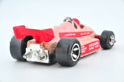 F1 Racer, Matchbox 1984, Vintage Model Die cast, Resoraki, Różowy, 1:59 – zdjęcie 5