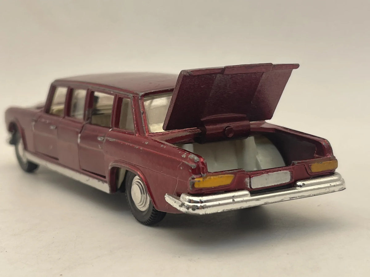 Mercedes-Benz 600 Dinky Toys '70 Bordowy 1:36 Made in England – zdjęcie 5