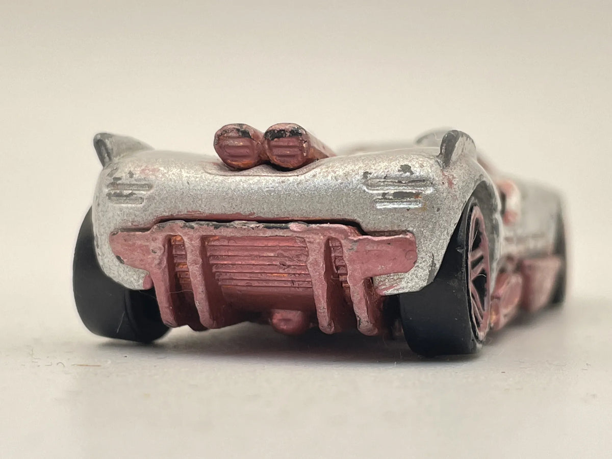 MAELSTROM, Hot Wheels 2000, Die cast, Srebrny, 1:64, Resoraki – zdjęcie 5