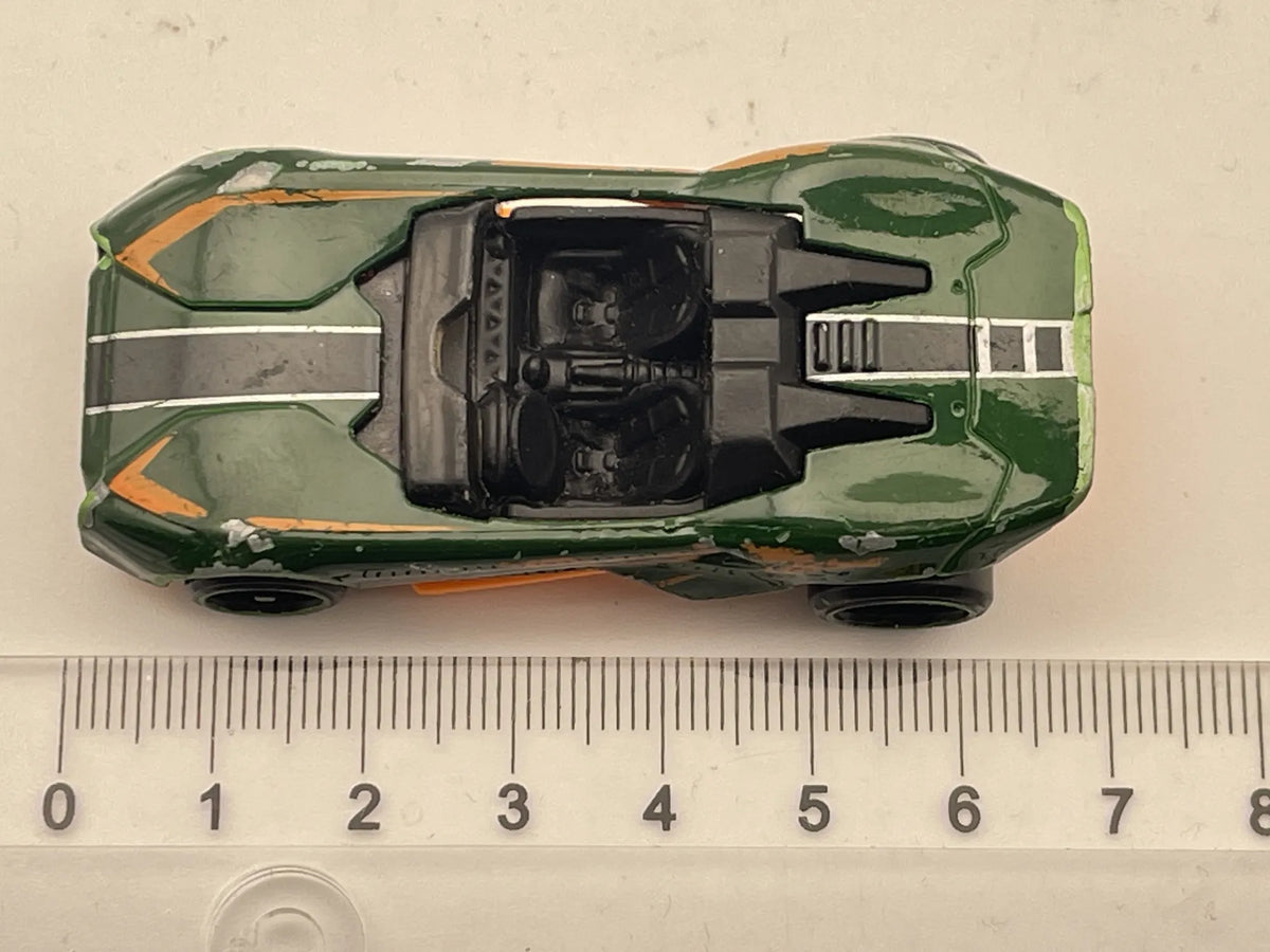 CARBONIC, Hot Wheels 2014, Die cast 1 NL, Zielony, 1:64, Resoraki – zdjęcie 5