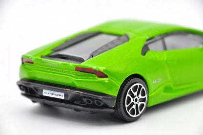 LAMBORGHINI HURACÁN LP 610-4, Bburago Resoraki Die cast 112035 Zielony 1:43 – zdjęcie 5