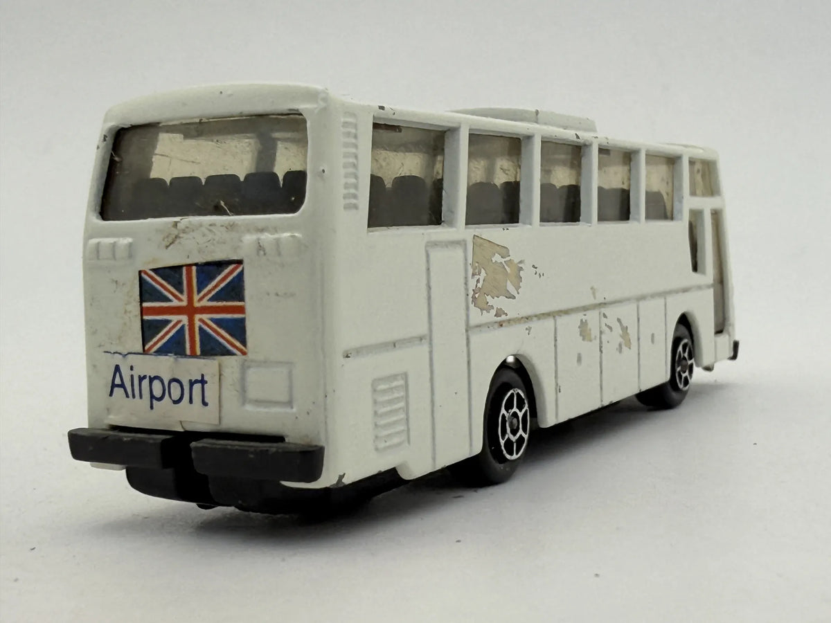 Autobus BRITANNIA AIRPORT BRITANIA Guisval '80 Biały 1:87 Made in Spain – zdjęcie 5