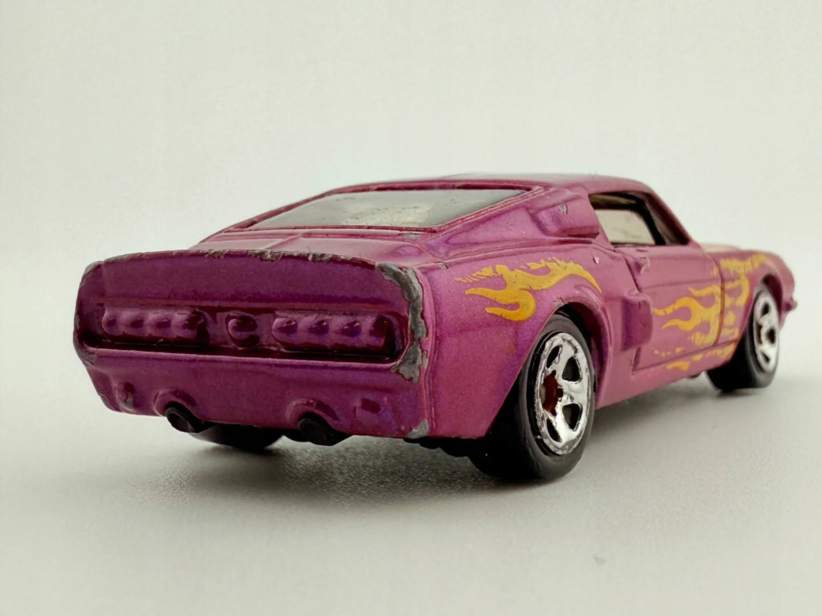 '68 Shelby Gt500 Hot Wheels 2012 Fioletowy 1:64 – zdjęcie 5
