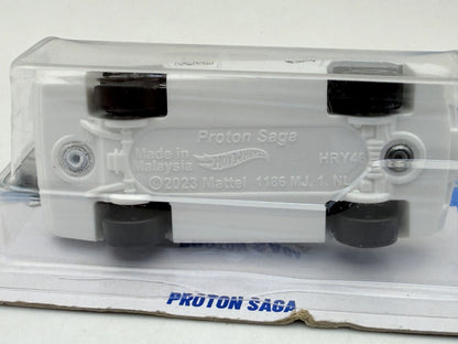 Proton Saga Factory Fresh Hot Wheels 2025 Biały 1:64 – zdjęcie 5