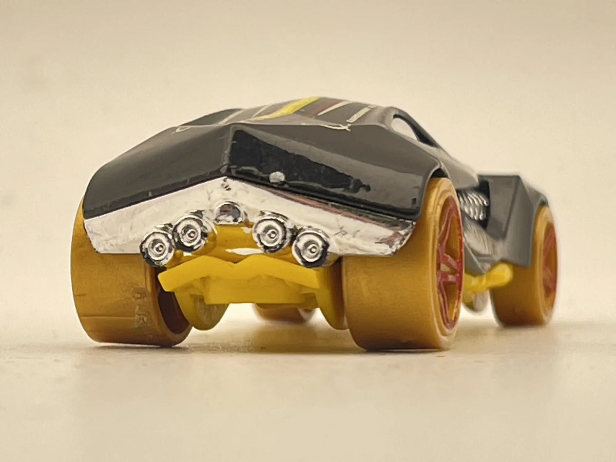 URBAN AGENT, Hot Wheels 2008, Die cast J40, Czarny, 1:64, Resoraki – zdjęcie 5