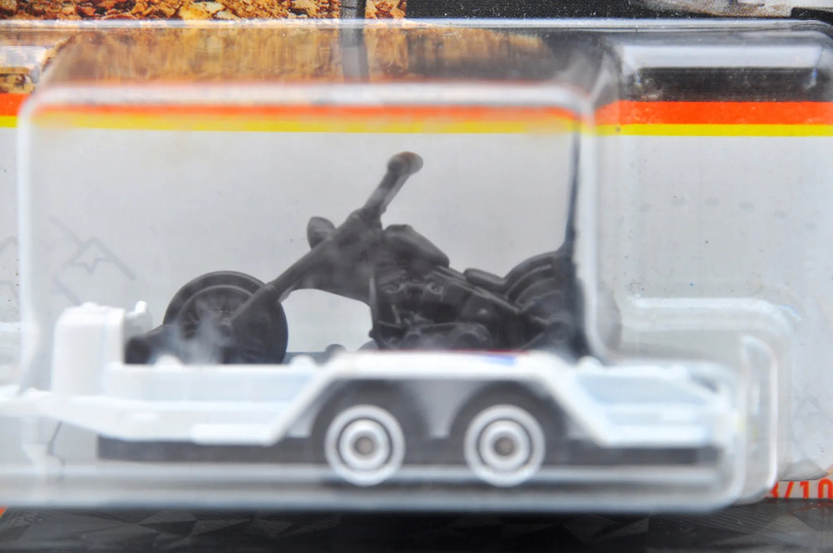 Mbx Cycle Trailer Matchbox 2022 Biały 1:64 – zdjęcie 5