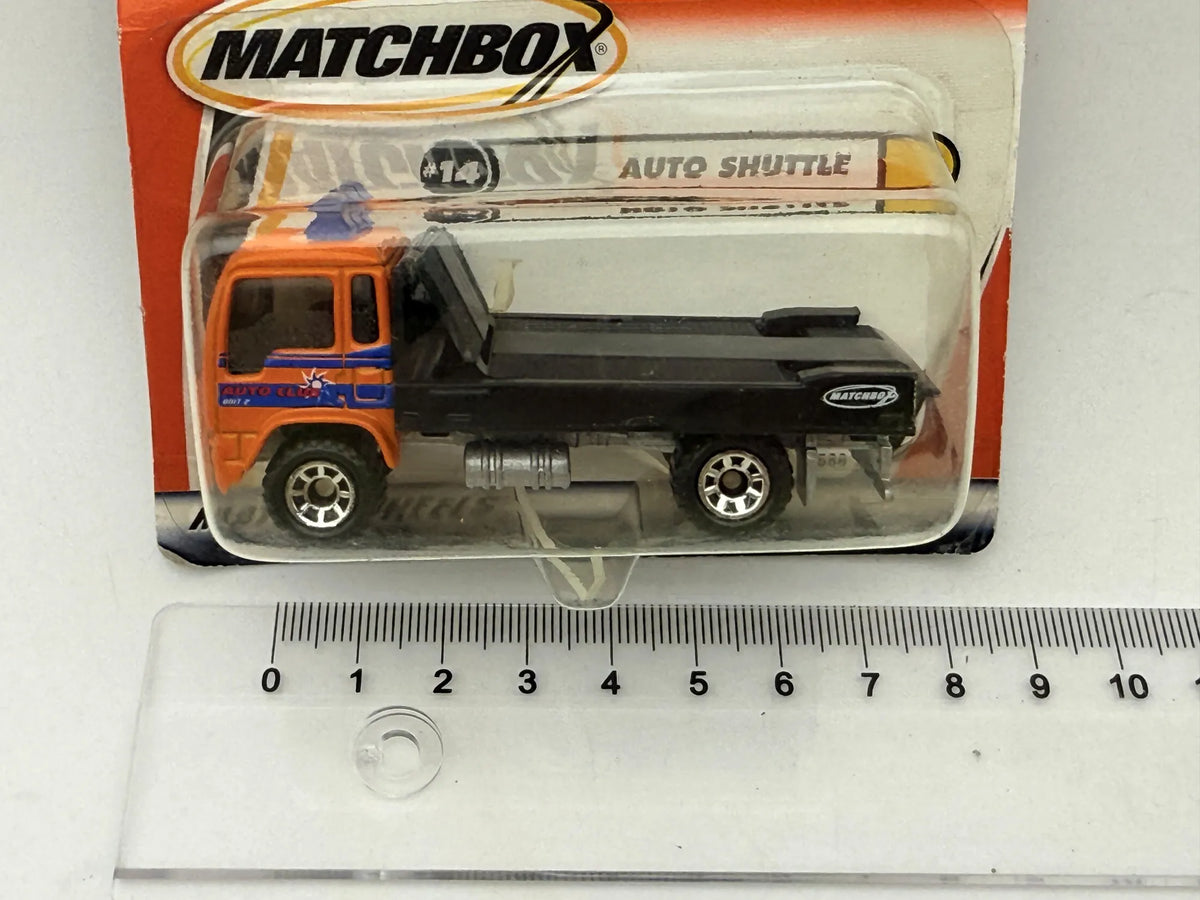 Ciężarówka AUTO SHUTTLE Mainline Matchbox 2000 Pomarańczowy 1:64 – zdjęcie 5