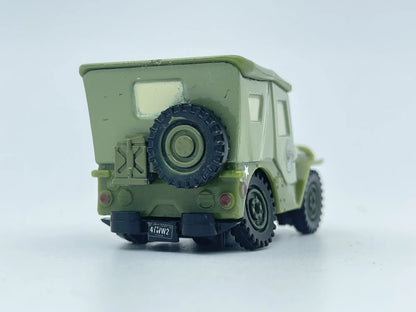 Sarge, Jeep Wrangler, Auta - Disney/Pixar, Resoraki, Die cast, Zielony 1:64 – zdjęcie 5