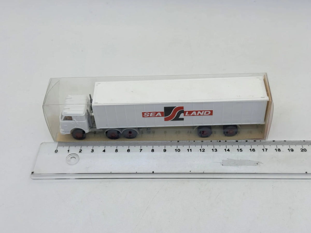 Ciężarówka Container Sattelzug / Sea Land Wiking 1:87 Made in West Germany – zdjęcie 5