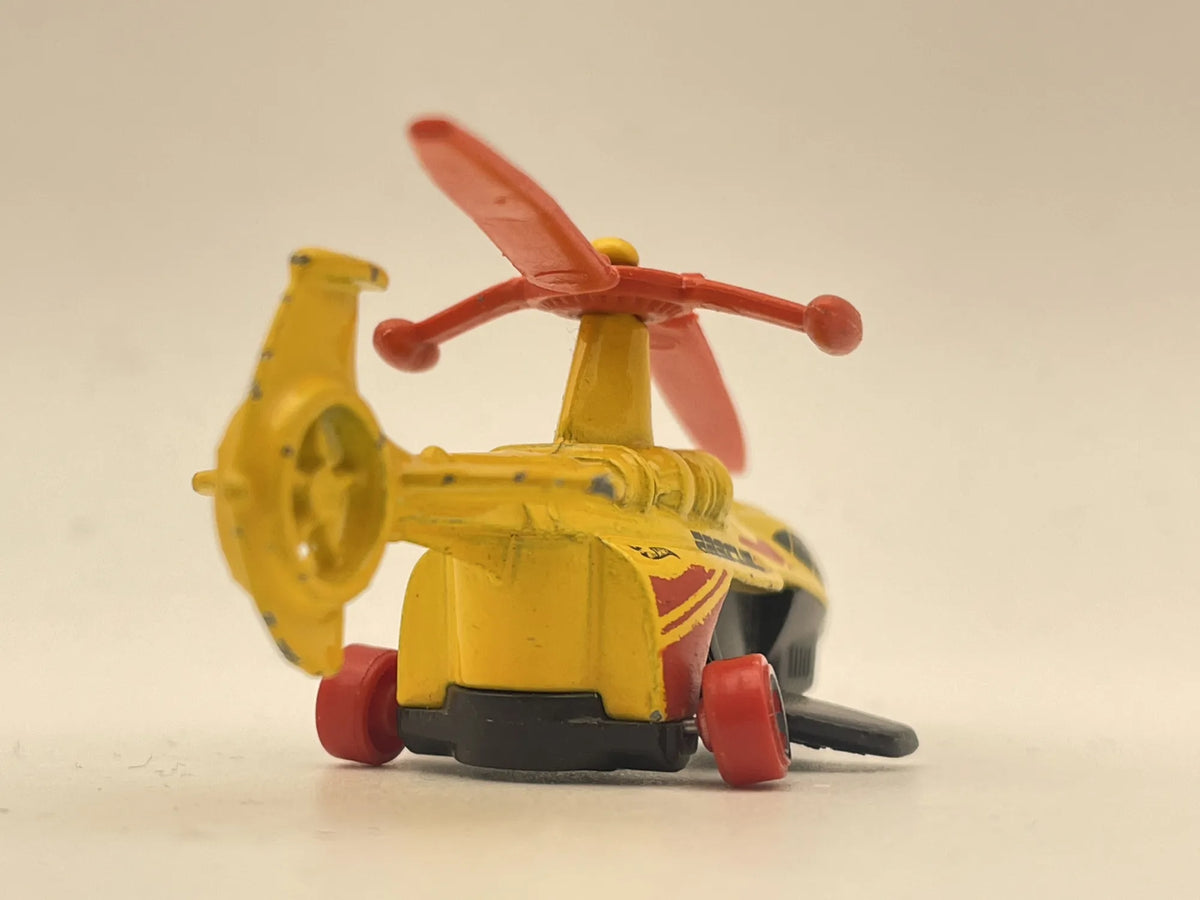 SKY KNIFE, Hot Wheels 2006, Die cast 1, Żółty, 1:64, Resoraki – zdjęcie 5