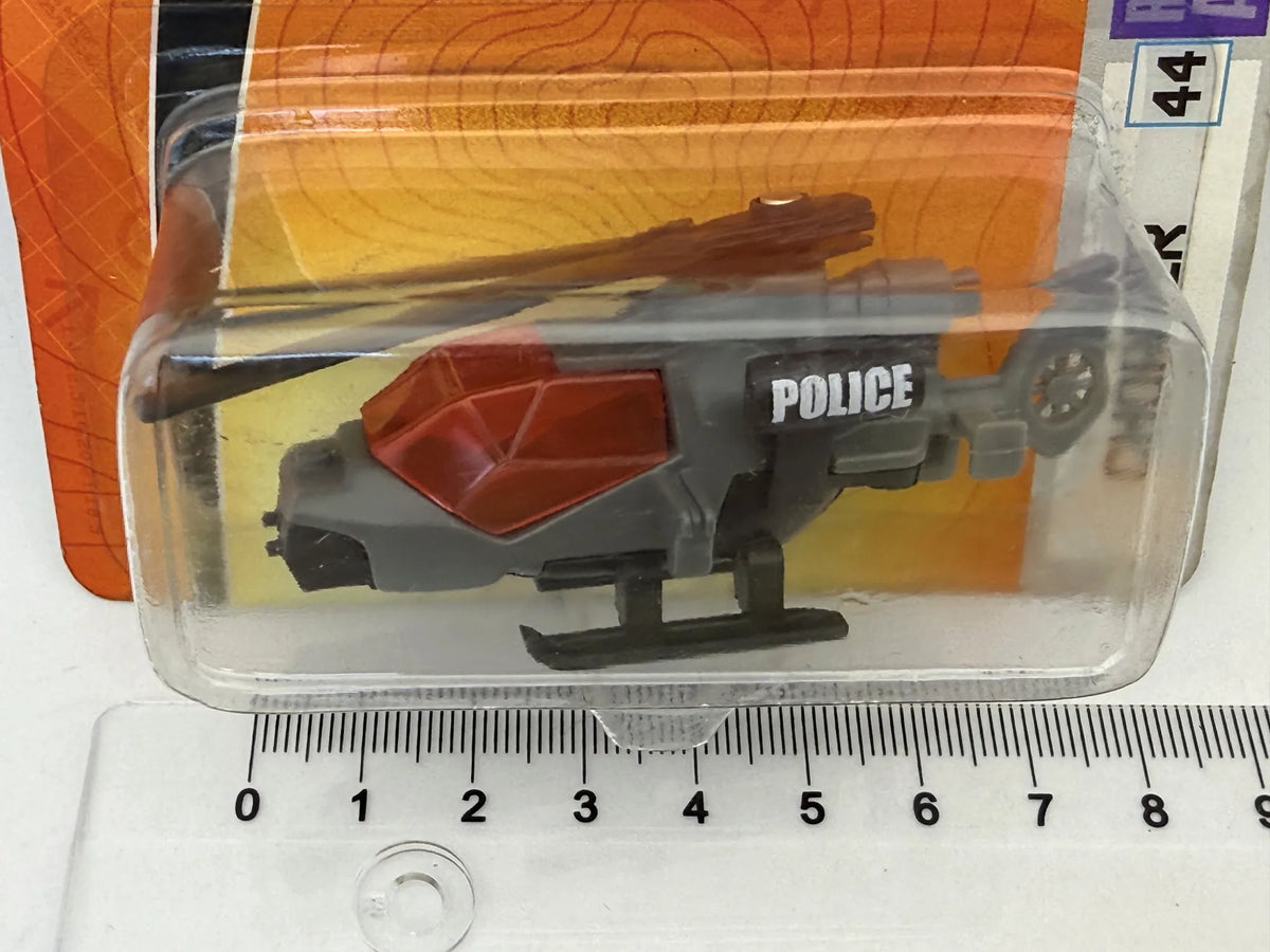 Helikopter "CHOPPER" POLICE HELICOPTER MBX METAL Policja Matchbox 2006 1:87 – zdjęcie 5