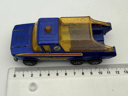 TEAM HONDA PICK-UP TRUCK Matchbox Made in England 1974 Niebieski 1:43 – zdjęcie 5