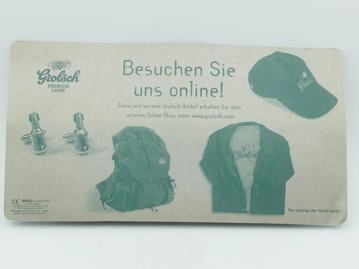 MAN Grell 1:87 Ciężarówka Promocyjna Grolsch Blister Biały – zdjęcie 5