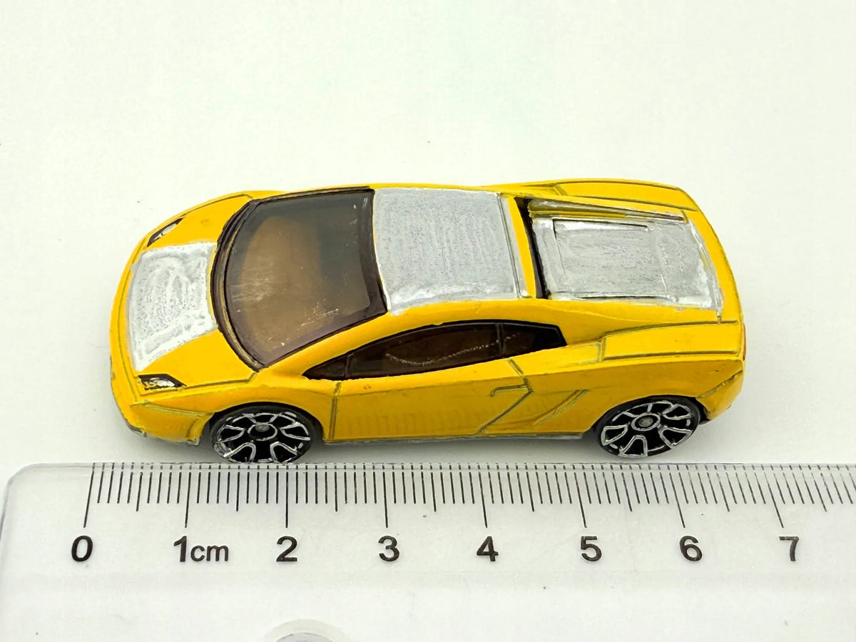 Lamborghini Gallardo Lp 560-4 Hot Wheels 2007 Żółty 1:64 – zdjęcie 5