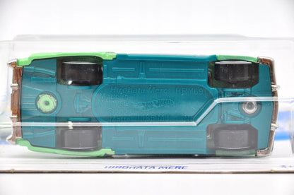 HIROHATA MERC, Hot Wheels 2024, Resoraki, Die cast HRY69, Miętowy, 1:64 – zdjęcie 5