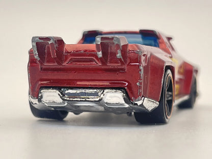 SOLID MUSCLE, RESCUE, Hot Wheels 2017, Die cast DTX17, Czerwony, 1:64 – zdjęcie 5