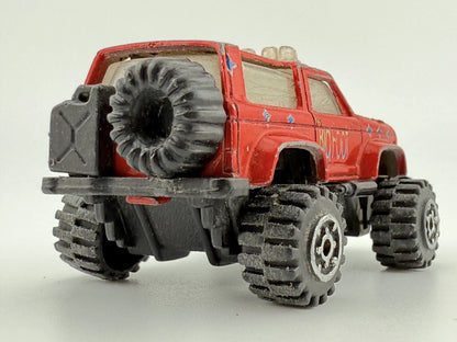 Jak Ford Bronco 4x4 z 1972, BIGFOOT, Die cast, Czerwony, 1:64, Resoraki – zdjęcie 5