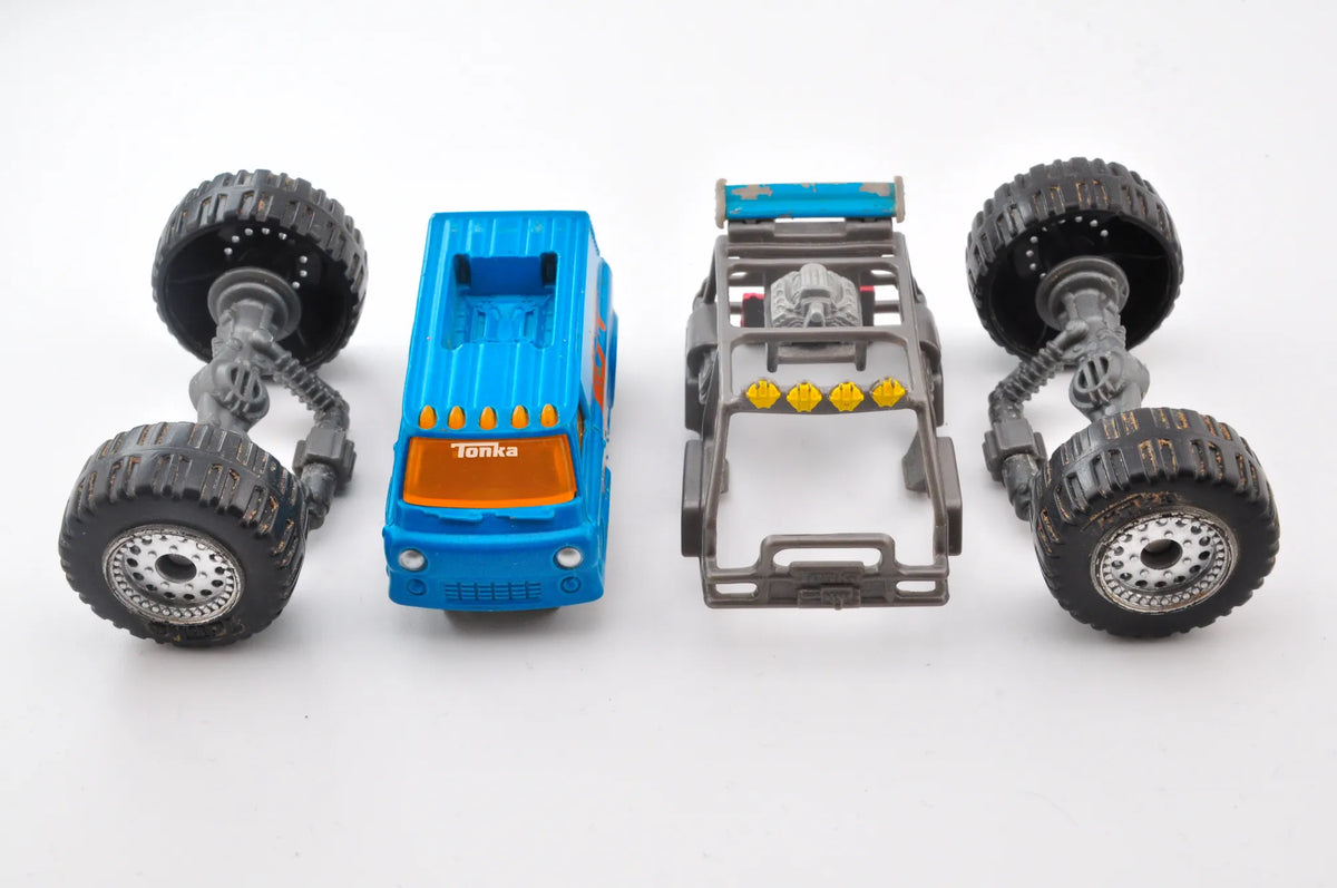 Off-Road Truck, Tonka, Monster Truck, die cast resoraki, 1:64 – zdjęcie 5