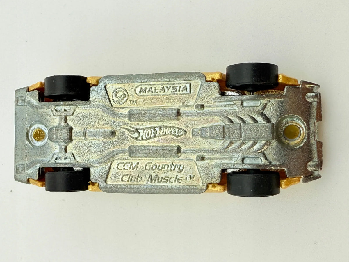 Country Club Muscle Hot Wheels Złoty 1:64 – zdjęcie 5