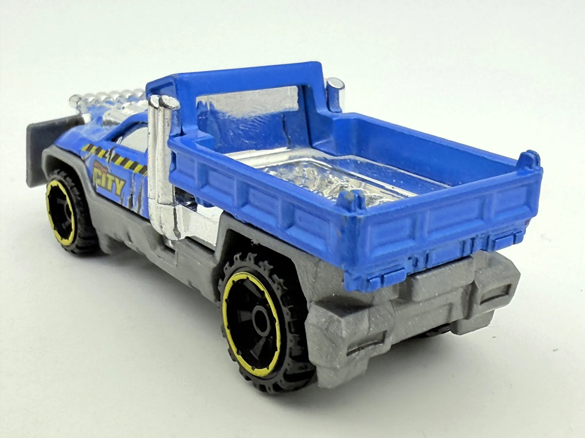 SO PLOWED / PŁUG ŚNIEŻNY Hot Wheels 2013 Niebieski 1:64 – zdjęcie 5