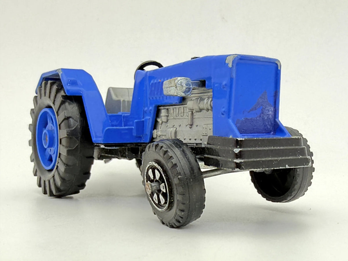 TRAKTOR, Majorette, Made in France, Die cast 305, Niebieski, 1:36, Resoraki – zdjęcie 5