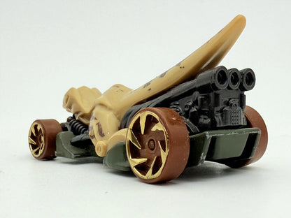 Veloci-Racer Hot Wheels Beżowy 1:64 – zdjęcie 5