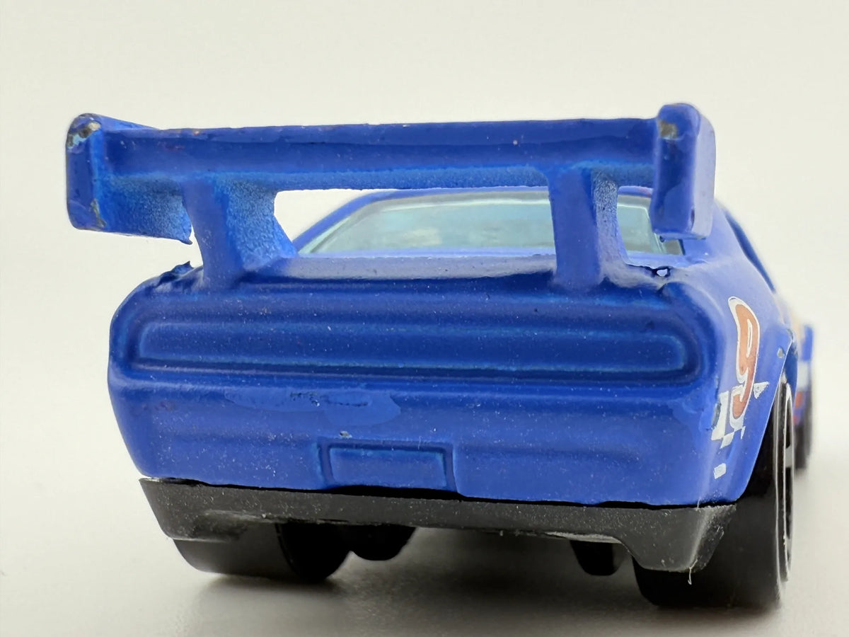 DODGE CHALLENGER DRIFT CAR, Hot Wheels 2010, Die cast 1 NL, Niebieski, 1:64 – zdjęcie 5