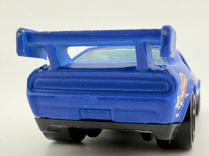 DODGE CHALLENGER DRIFT CAR, Hot Wheels 2010, Die cast 1 NL, Niebieski, 1:64 – zdjęcie 5