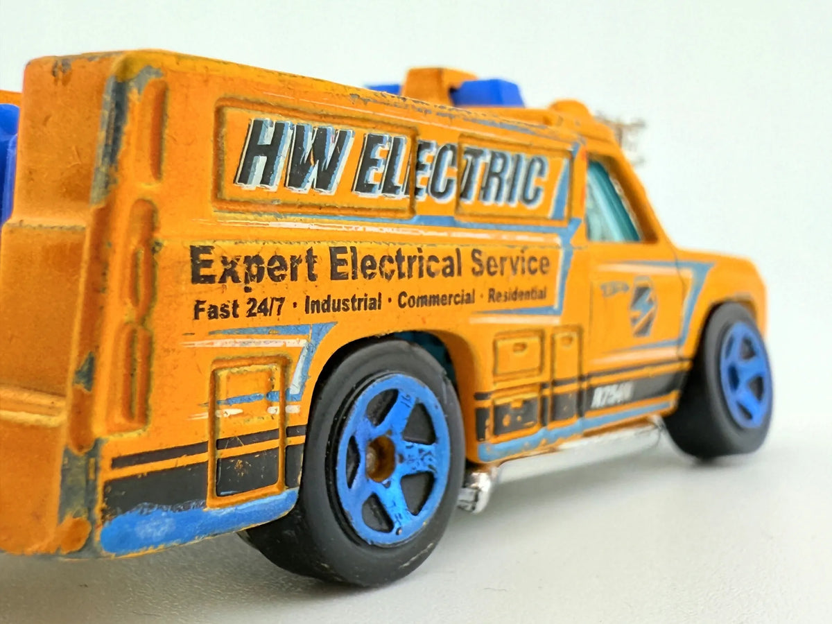 Hw Electric Hot Wheels 1974 Pomarańczowy 1:64 – zdjęcie 5