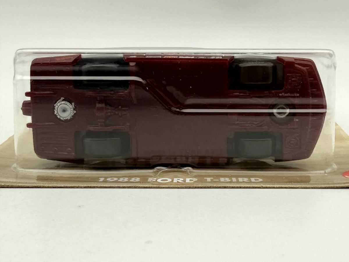 1988 FORD T-BIRD, Hot Wheels Silver 2024, HRT81 JBY85, Biały 1:64, Resoraki – zdjęcie 5