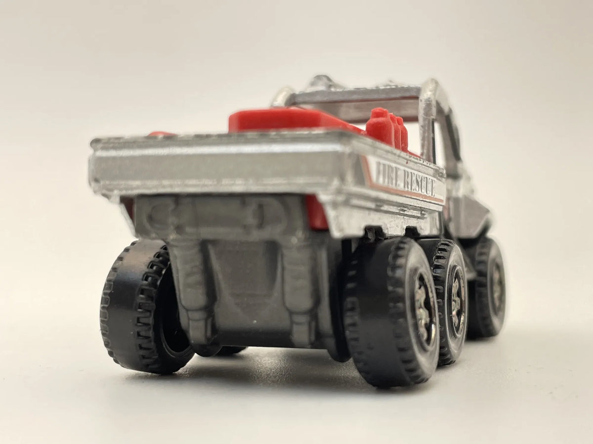 TRAIL TRACKER, Matchbox 2013, Resoraki, Die cast Bdv66 Mb912, Srebrny, 1:64 – zdjęcie 5