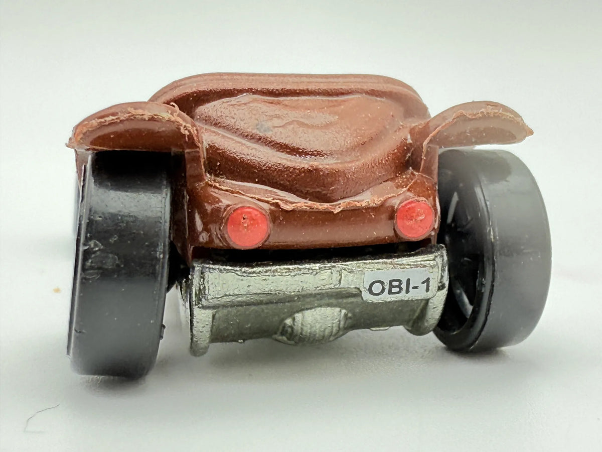 Obi Wan Kenobi, Star Wars, Hot Wheels 2014, Die cast CLR67, Złoty, 1:64 – zdjęcie 5