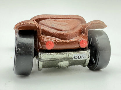 Obi Wan Kenobi, Star Wars, Hot Wheels 2014, Die cast CLR67, Złoty, 1:64 – zdjęcie 5